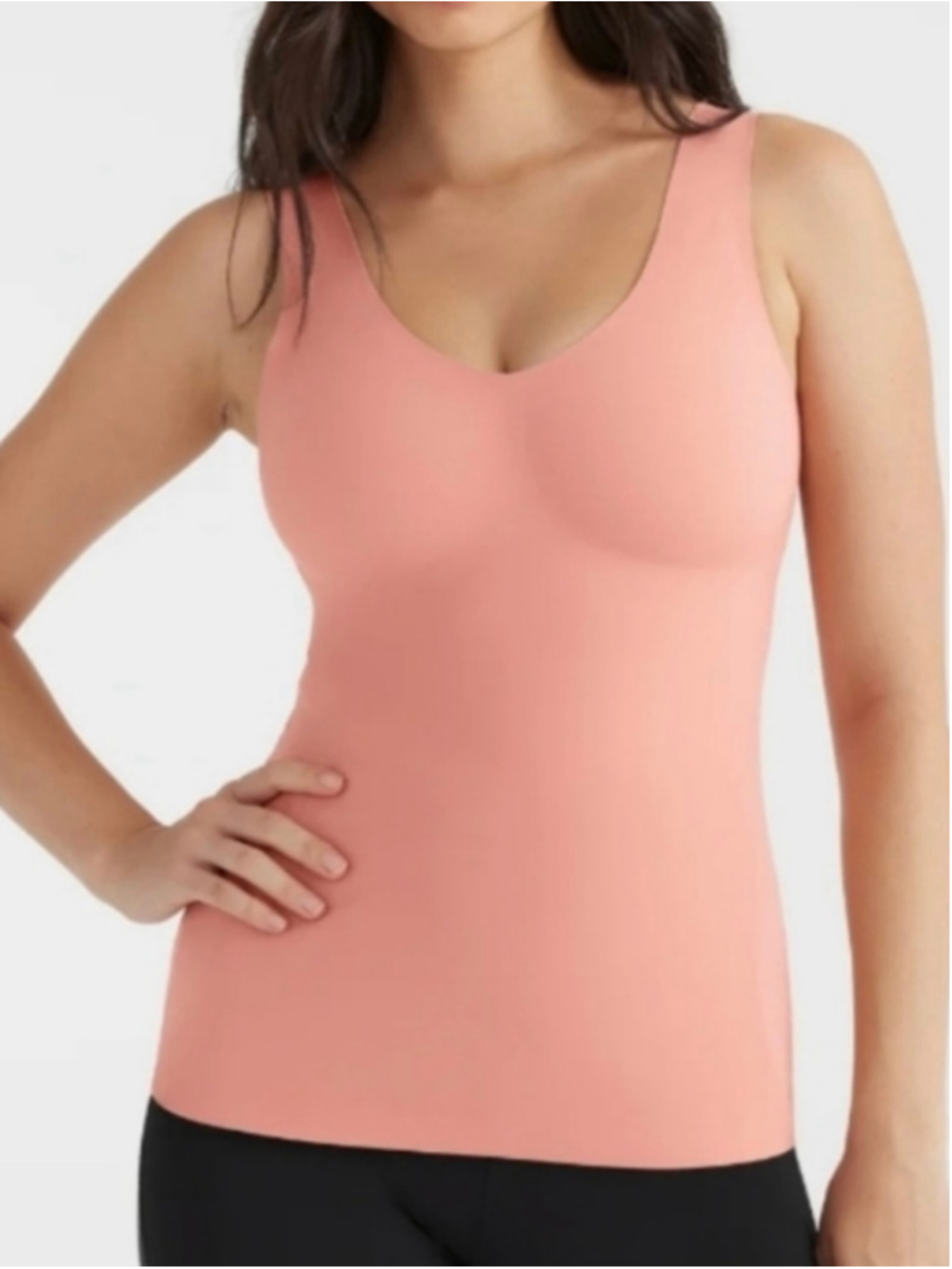 Knix LuxeLift Evolution Tank Pink Ginger Size Large